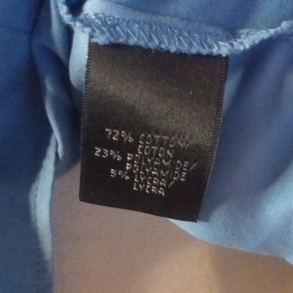 Lafayette 148 Sleeveless Ruffle Neck Blouse Button Front Cotton Blend Size 2 - Picture 8 of 8